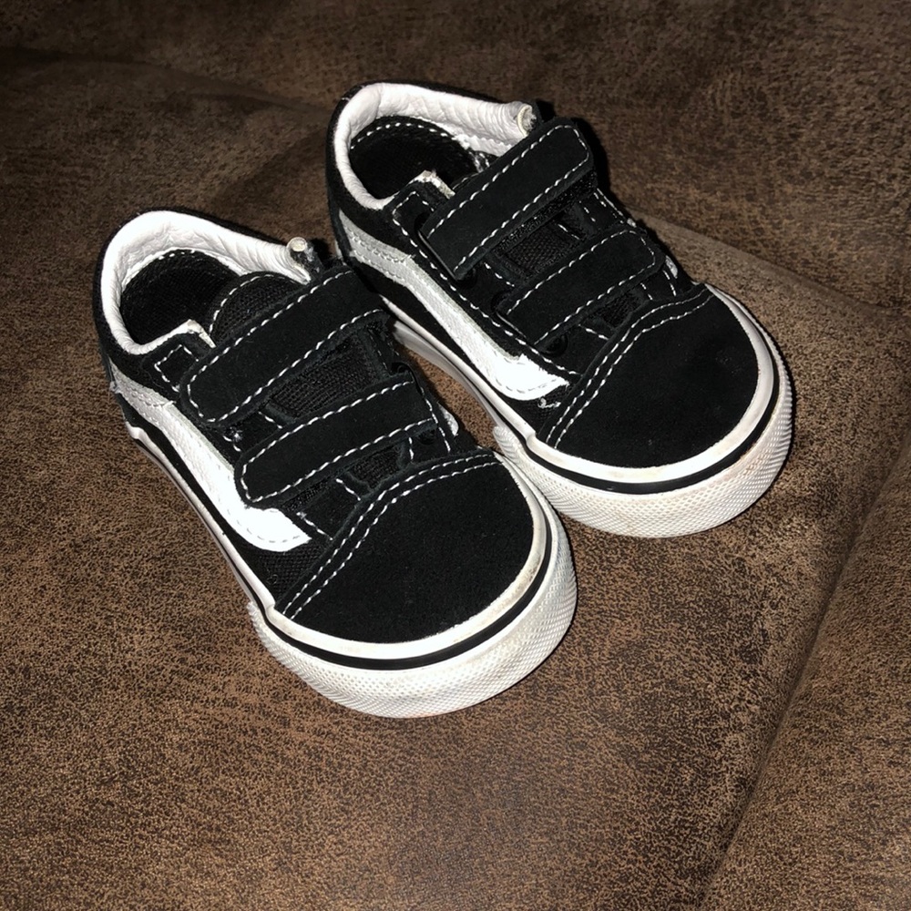 toddler 3C vans, EUC